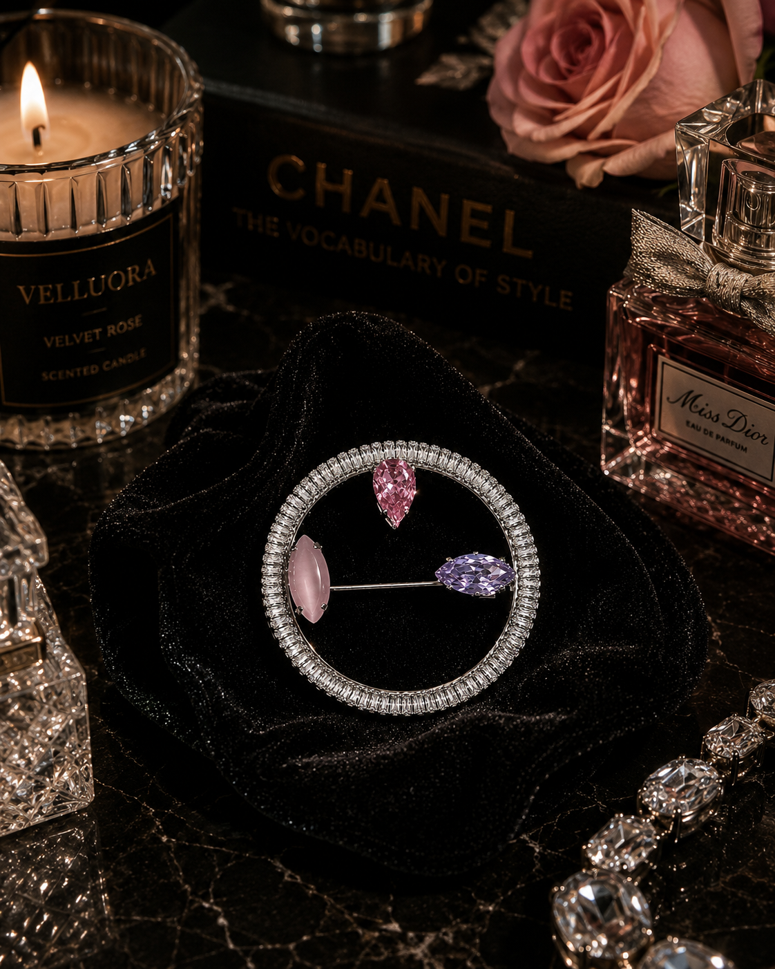 Blush Aurora Brooch