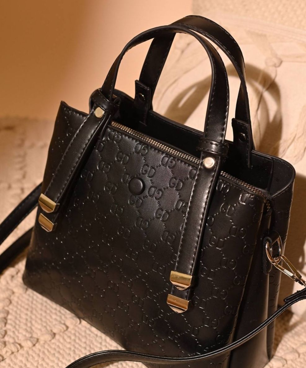 Noir Signature Mini Tote