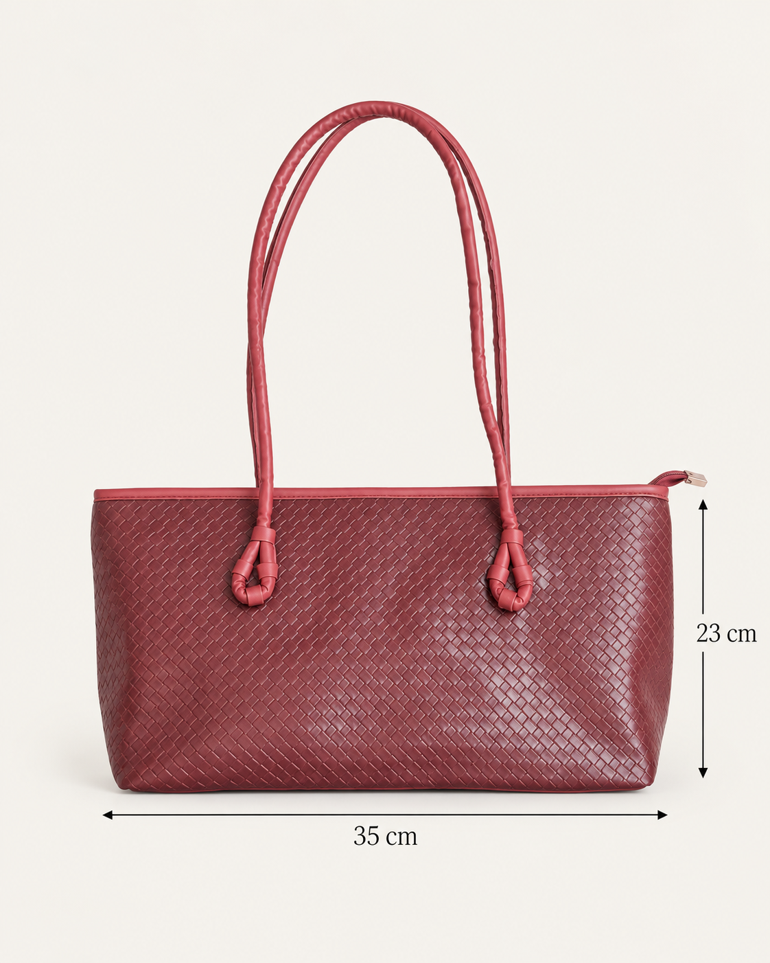 Noir Woven Tote