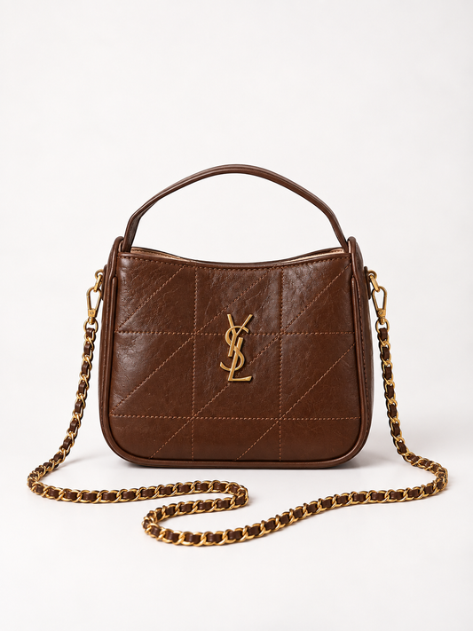 Quilted Mini Hobo Bag