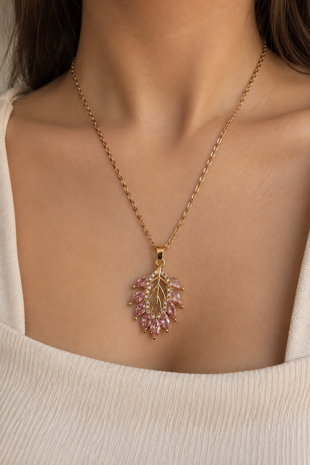 Pink Leaf