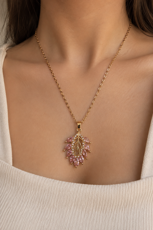 Pink Leaf