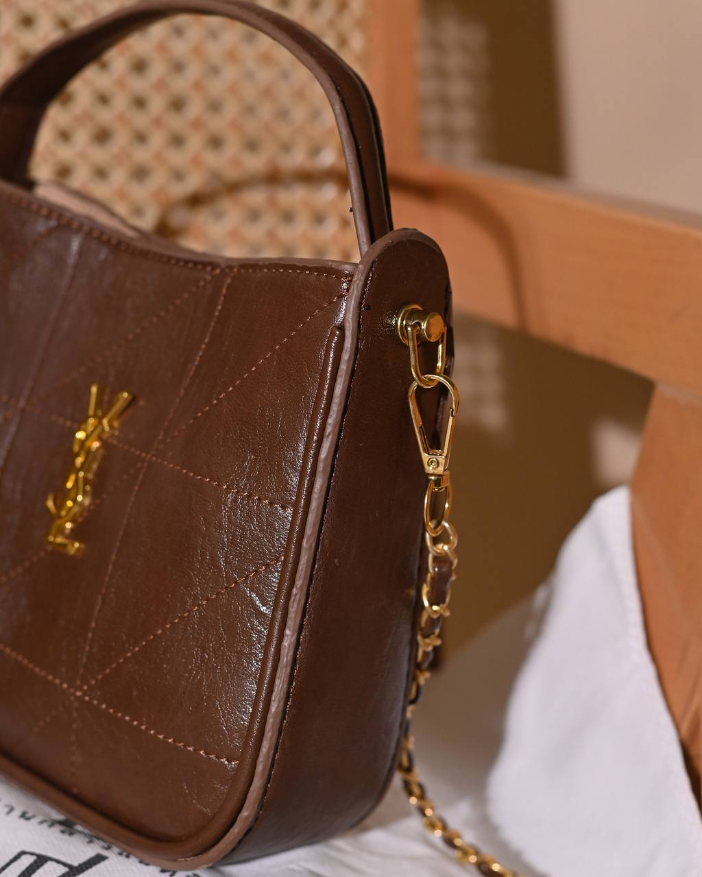 Quilted Mini Hobo Bag