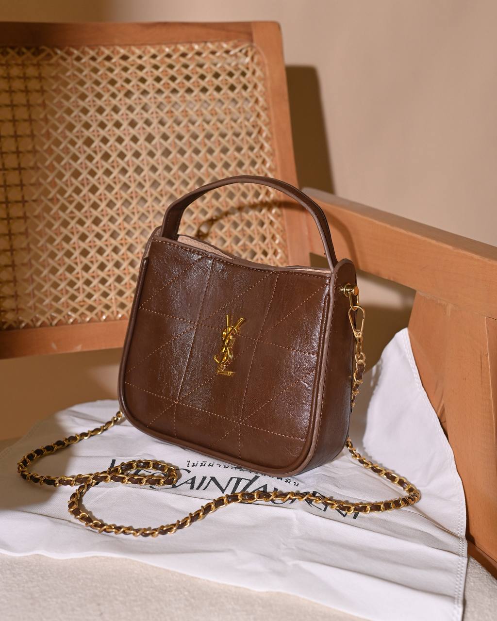 Quilted Mini Hobo Bag