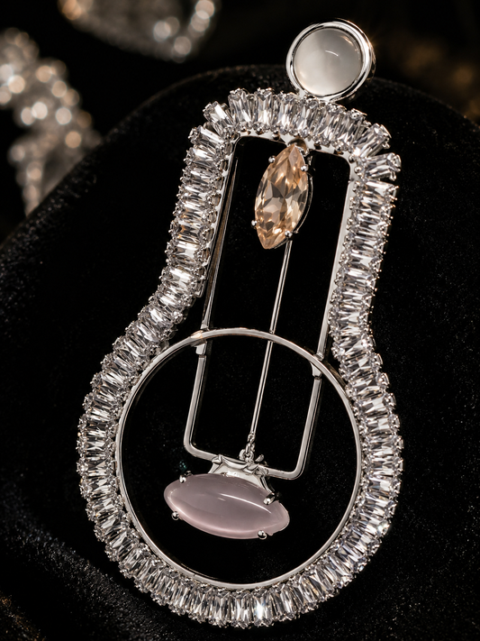 Crystal Harmony Brooch