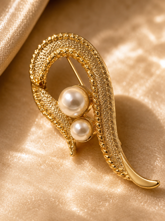 Pearl Whisper Brooch