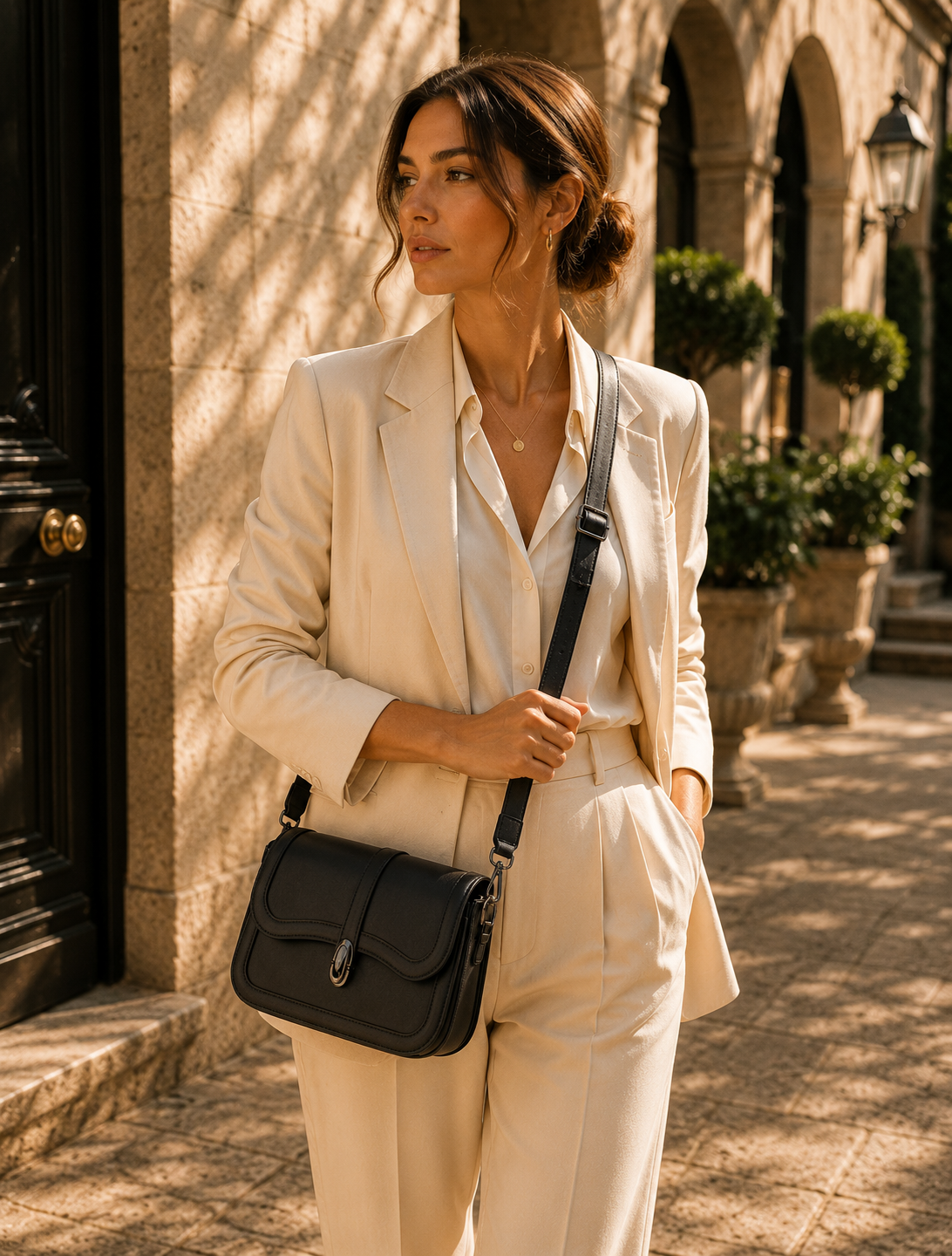 Noir Classic Crossbody