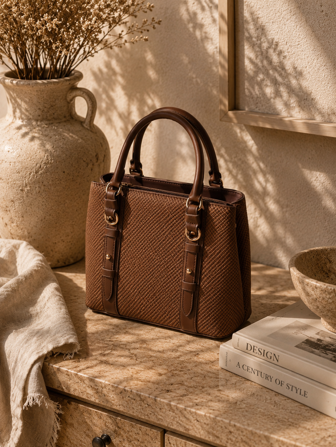 Mocha Grace Tote