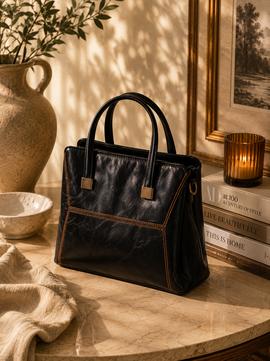 Noir Heritage Tote