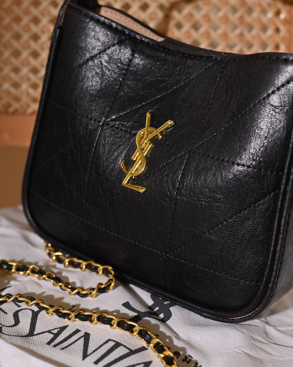 Quilted Mini Hobo Bag