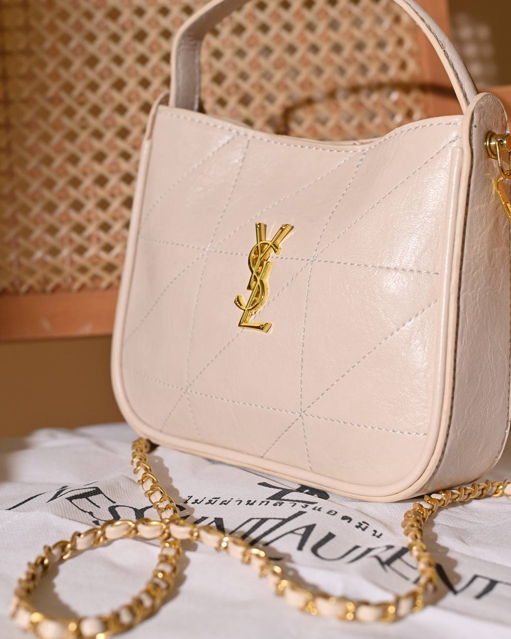 Quilted Mini Hobo Bag