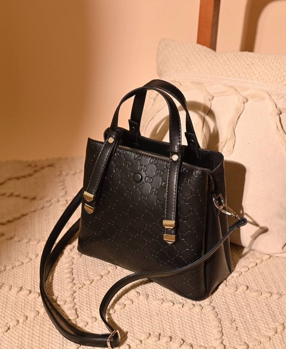Noir Signature Mini Tote
