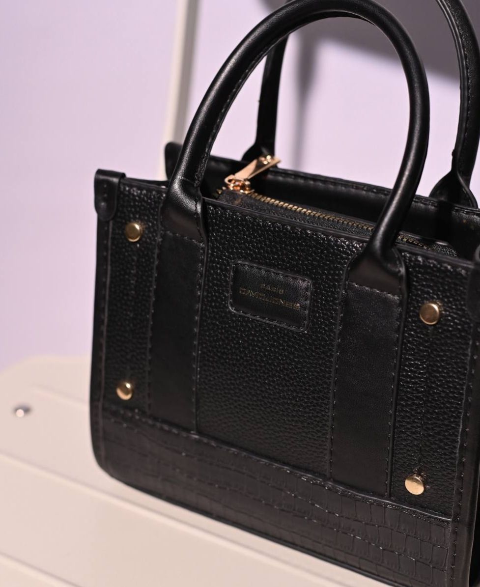 Noir Petite Luxe Tote