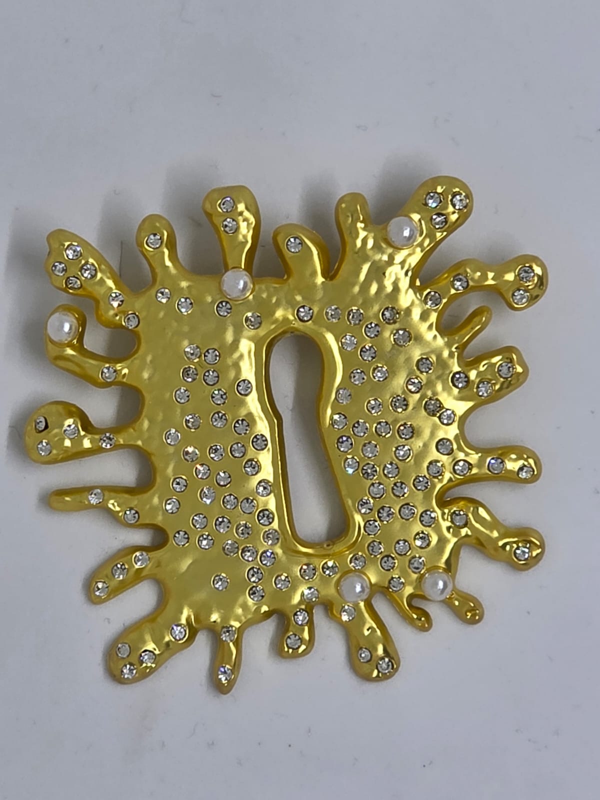 The Aurelia Coral Statement Brooch