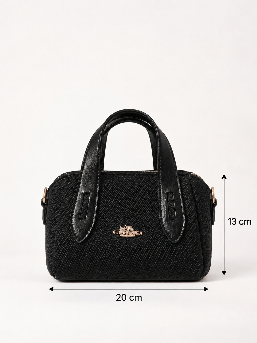 Noir Élise Satchel