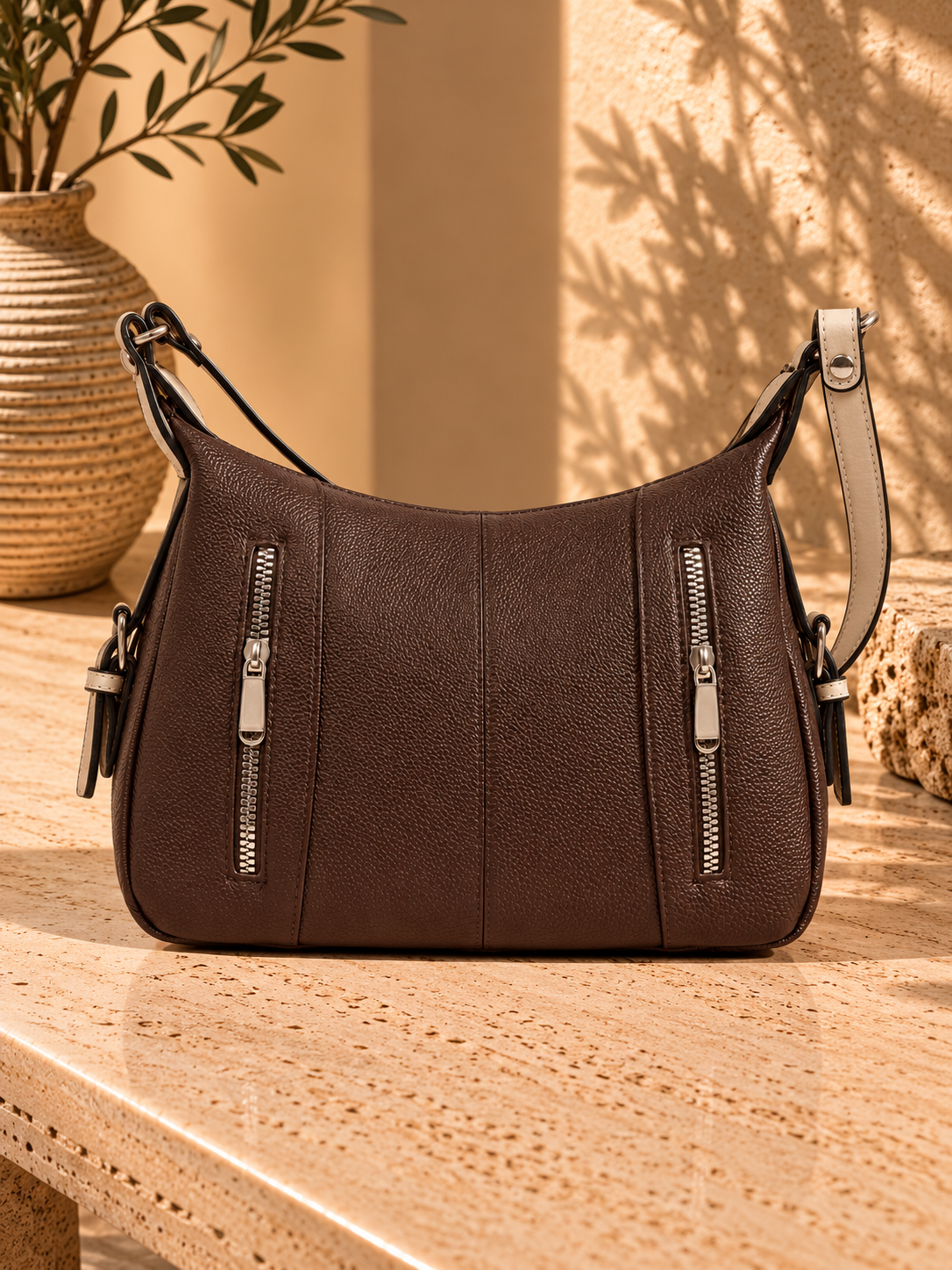 Zip Hobo Bag