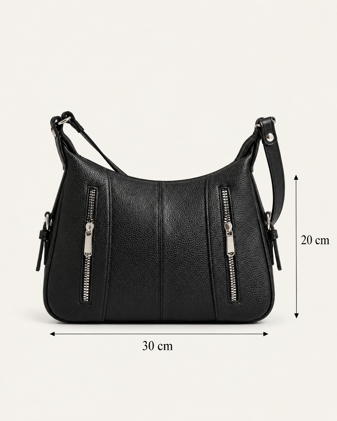 Zip Hobo Bag