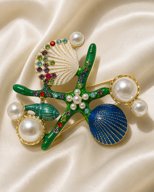 The Marina Verde Starfish Brooch