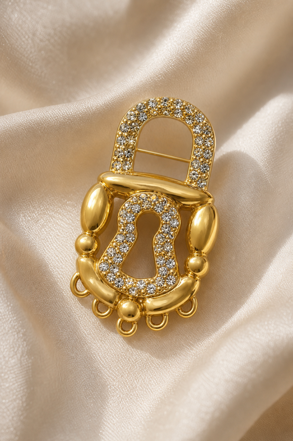 The Aurelia Lock Brooch