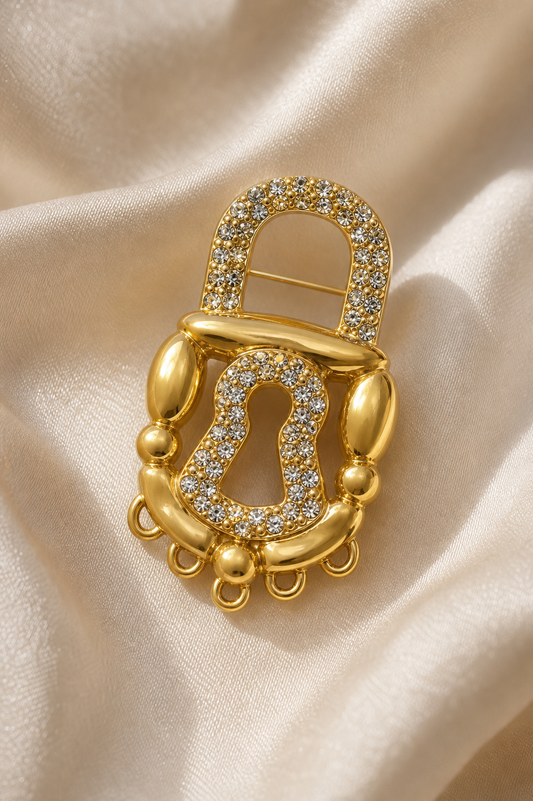 The Aurelia Lock Brooch