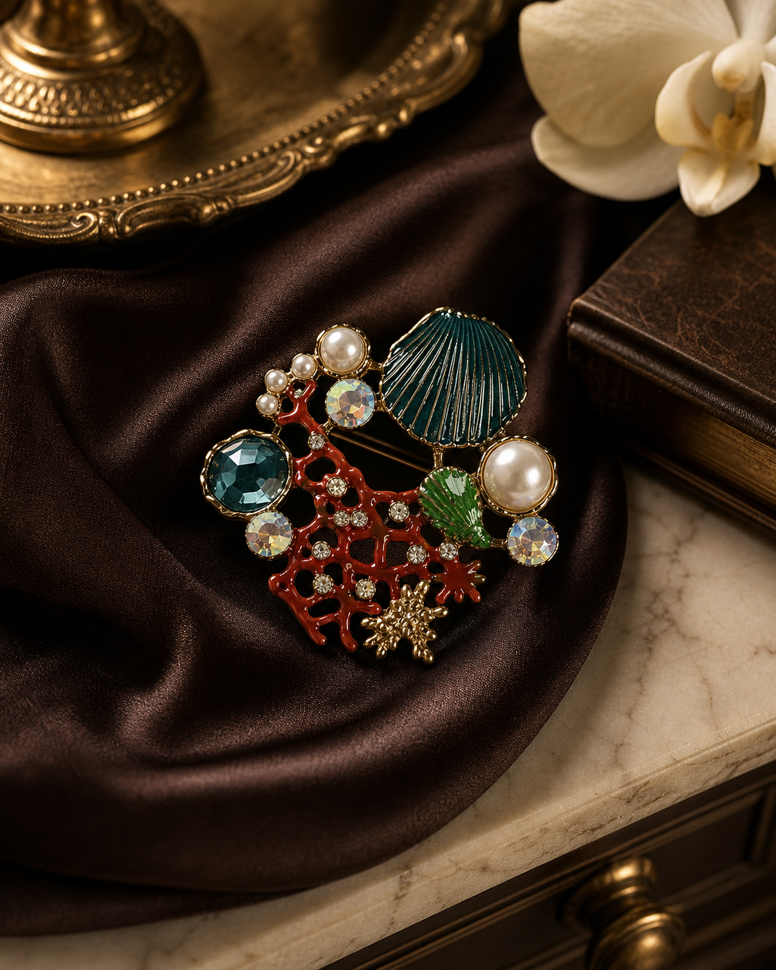 The Coralia Marina Brooch