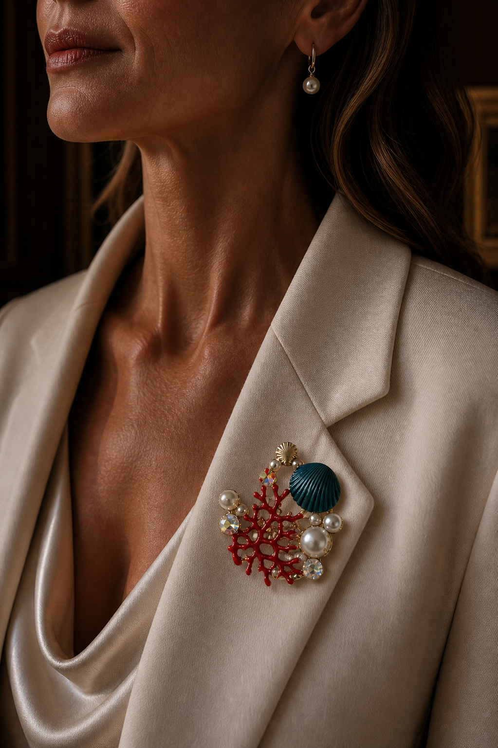 The Coralia Marina Brooch